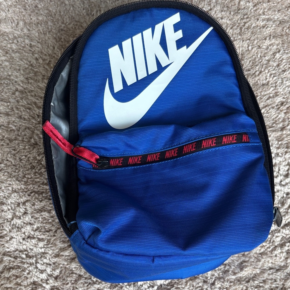 Nike Royal Blue lunchbox with Red Accents